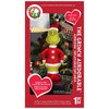 Dr. Seuss Gemmy Multicolored Airdorable Grinch in Santa Suit Table Top Decoration 119271